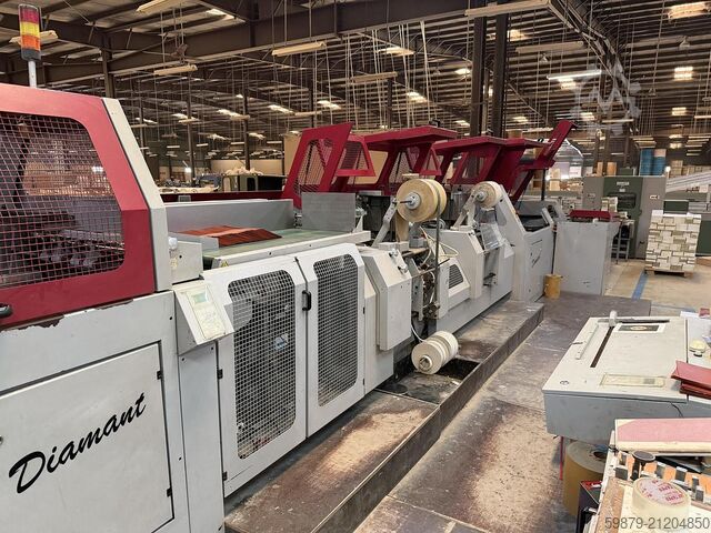 Müller Martini - VBF hard cover book line Diamant (2001) Müller Martini - VBF Diamant