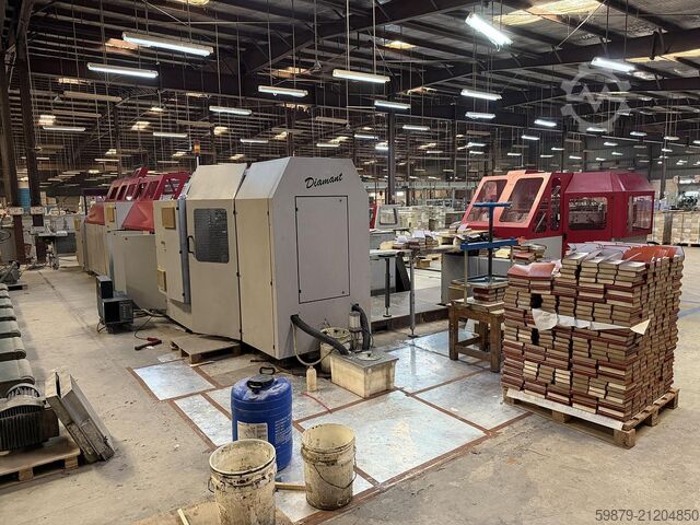 Müller Martini - VBF hard cover book line Diamant (2001) Müller Martini - VBF Diamant