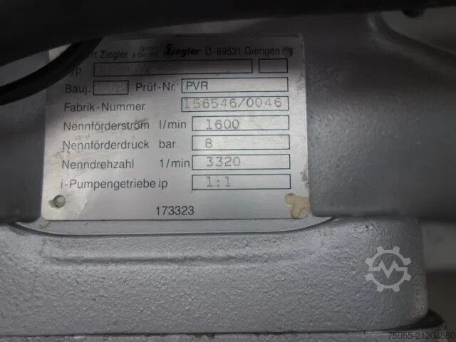 Fire engine DAF LF 220 ZIEGLERPUMP BOMBEROS