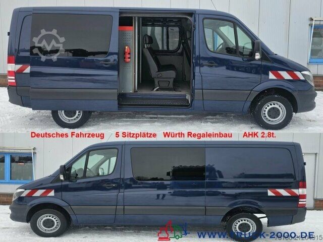 Panel van Mercedes-Benz 316 CDI Mixto 5 Sitze Würth Regale AHK 2.8t.