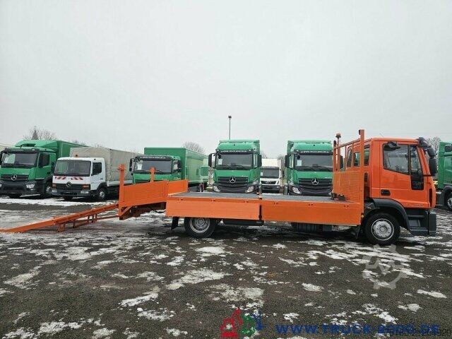 Car carrier truck Iveco 120E18 Maschinen/ Baumaschinen Transport Winde