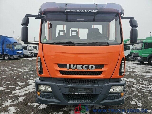 Car carrier truck Iveco 120E18 Maschinen/ Baumaschinen Transport Winde