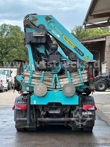 Autocarro con cassone fisso MAN TGA 35.430 8x4 BL Baustoff PALFINGER 72002 LK
