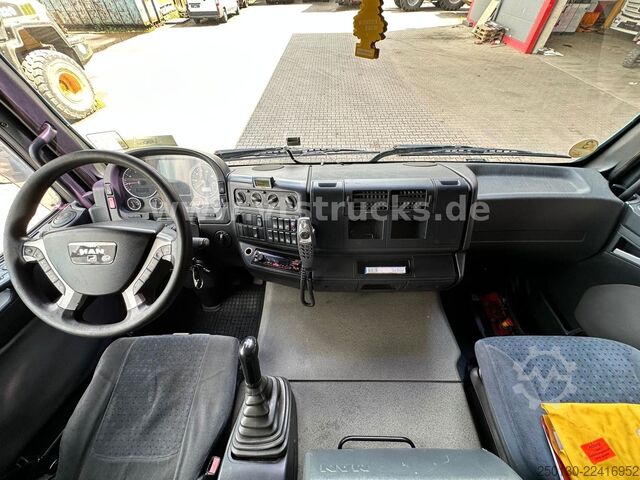 Autocarro con cassone fisso MAN TGA 35.430 8x4 BL Baustoff PALFINGER 72002 LK