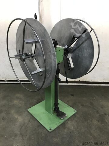 Abwickelhaspel, Wendehaspel; Doppel-Abwickelhaspel, Doppelabwickelhaspel, Haspel für Coilmaterial, D GSW SCHWABE LHD 50/800 Sond