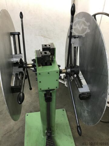 Abwickelhaspel, Wendehaspel; Doppel-Abwickelhaspel, Doppelabwickelhaspel, Haspel für Coilmaterial, D GSW SCHWABE LHD 50/800 Sond