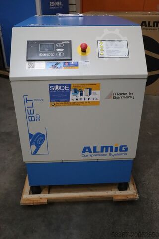 30 kW schroefcompressor, 4,12 m³/min ALMIG Belt 30