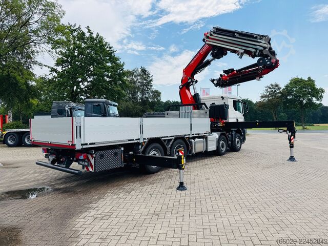 Autocarro con cassone fisso MAN MAN TGS 35.520 mit F805R.2.7 L436 TECHNO NEU