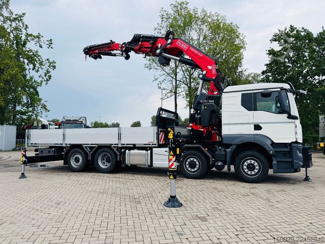 Autocarro con cassone fisso MAN MAN TGS 35.520 mit F805R.2.7 L436 TECHNO NEU