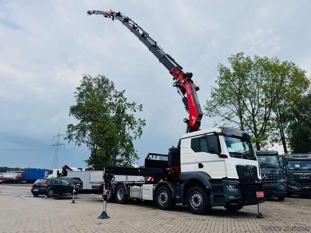 Autocarro con cassone fisso MAN MAN TGS 35.520 mit F805R.2.7 L436 TECHNO NEU