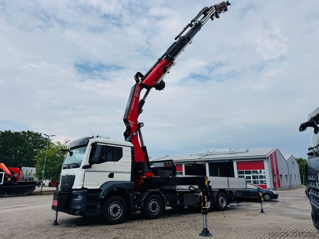 Autocarro con cassone fisso MAN MAN TGS 35.520 mit F805R.2.7 L436 TECHNO NEU