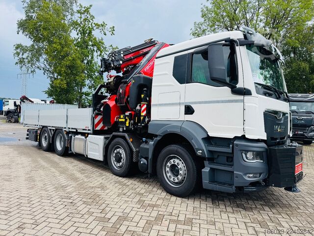 Autocarro con cassone fisso MAN MAN TGS 35.520 mit F805R.2.7 L436 TECHNO NEU
