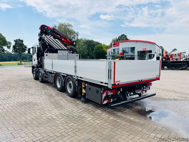 Autocarro con cassone fisso MAN MAN TGS 35.520 mit F805R.2.7 L436 TECHNO NEU
