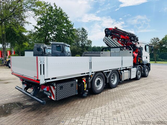 Autocarro con cassone fisso MAN MAN TGS 35.520 mit F805R.2.7 L436 TECHNO NEU