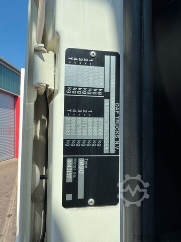 Camião de plataforma DAF XF 480*Palfinger Kran*Lift/Lenkachse*394 TKM*
