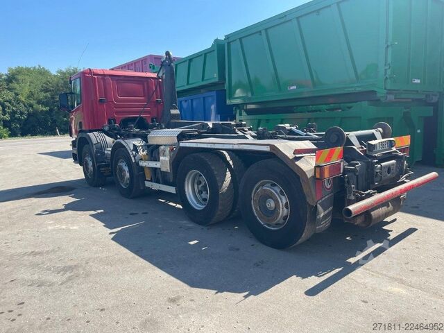 Kroghejselastbil SCANIA SCANIA CV P114 GB SCARRABILE USATO 8X2