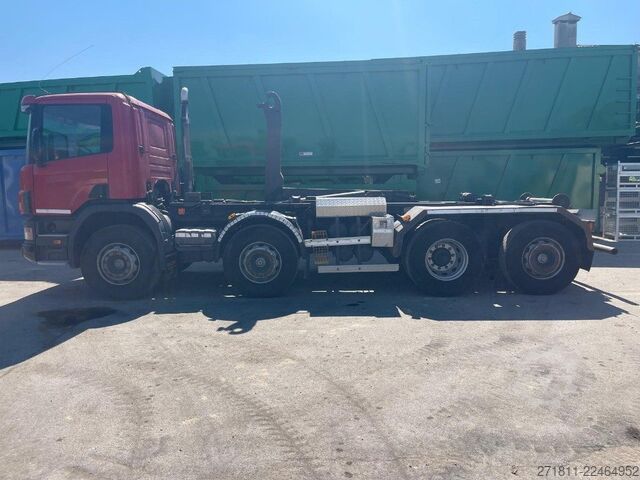 Kroghejselastbil SCANIA SCANIA CV P114 GB SCARRABILE USATO 8X2