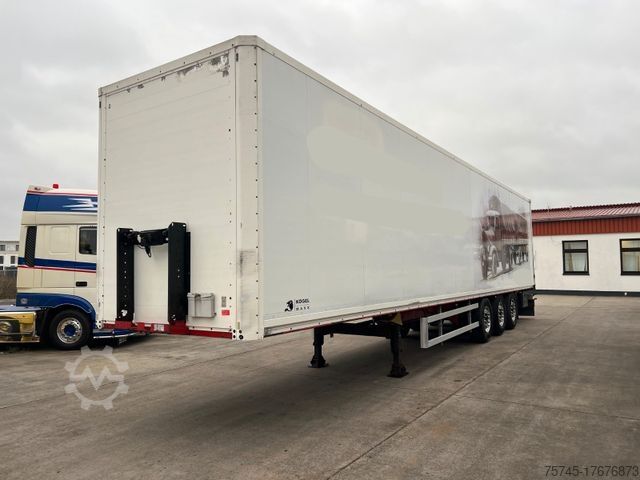Semirremolque caja KÖGEL SP 24 * DOPPELSTOCK * LUFTFE * LIFTACHSE * ALCOA