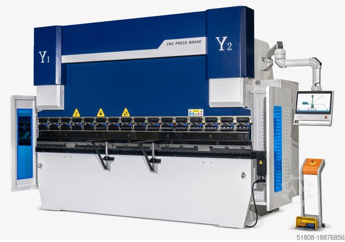 CNC afkantpersen KK Kletzer KK Industries 40x1600 4 Achsen Y1-Y2-X-R & mit CNC