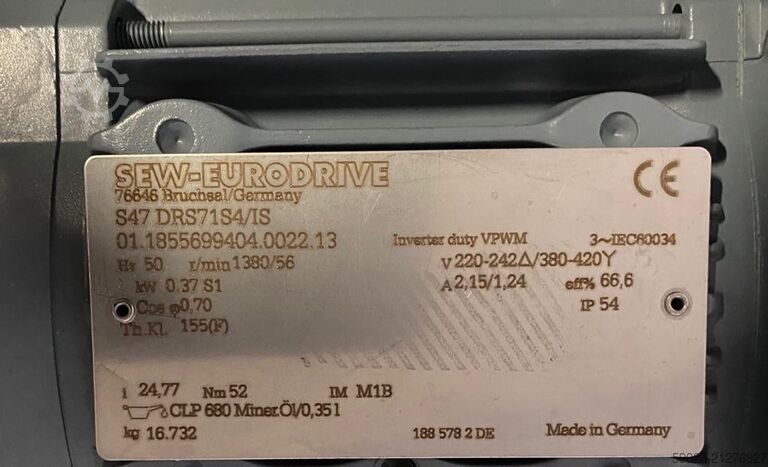 Roller conveyor, work table with drive AMI Fördertechnik Rollenbahn/Arbeitstisch