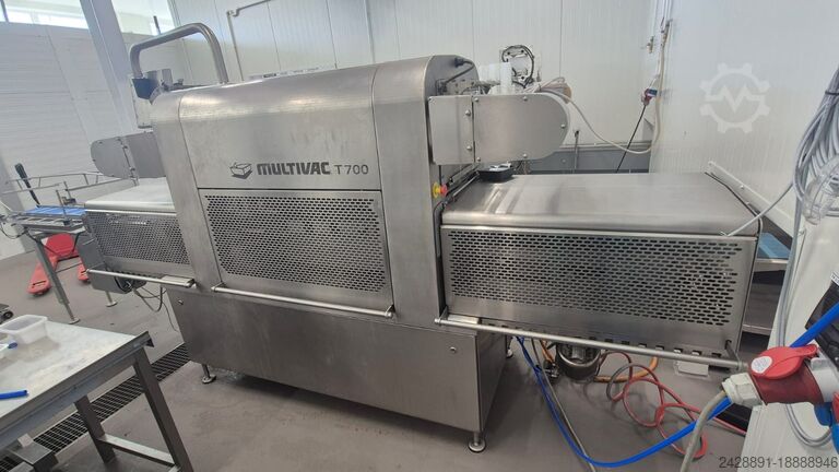 Tepsi paketleme/kapatma makinesi Multivac T-700