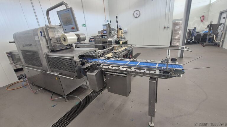 Tepsi paketleme/kapatma makinesi Multivac T-700