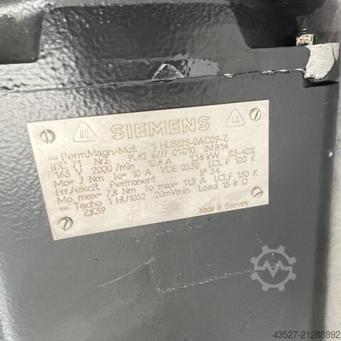 Moteur SIEMENS 1HU3073-0AC09-Z