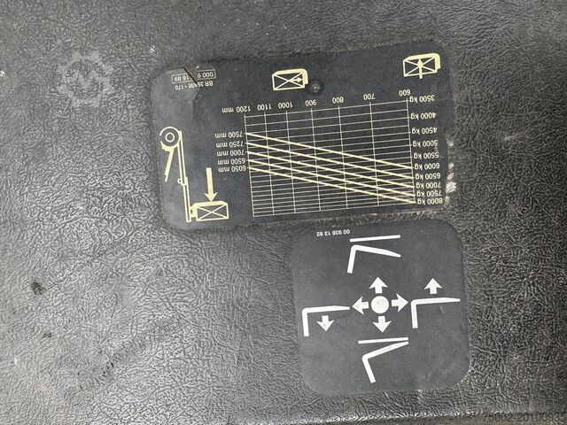 Carrello elevatore Linde H80D FORKLIFT, 8000KG, duplex, 6 cil. Deutz die...