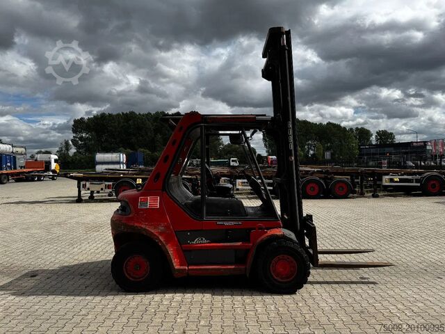 Carrello elevatore Linde H80D FORKLIFT, 8000KG, duplex, 6 cil. Deutz die...