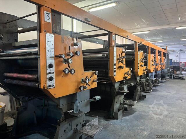 Zeitungsdruckmaschine im Coldset-Offsetdruck Solna D25