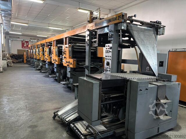 Zeitungsdruckmaschine im Coldset-Offsetdruck Solna D25