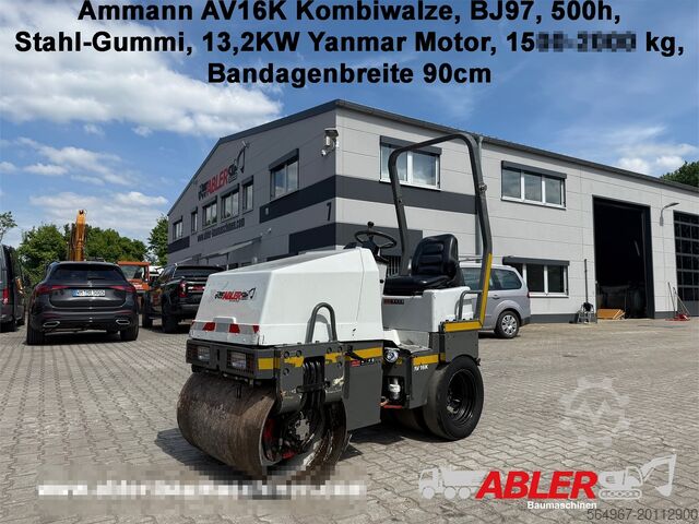 Combination roller Ammann AV 16 K Kombiwalze