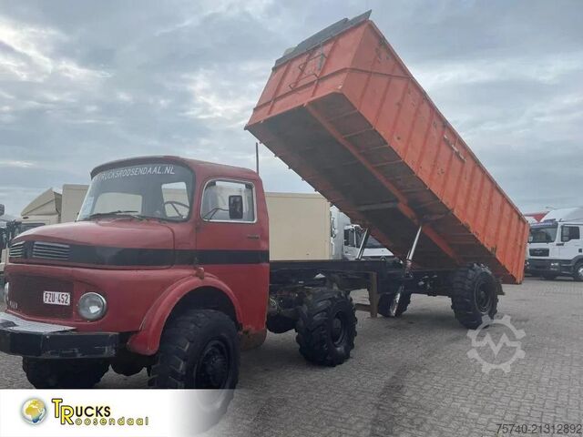 Kipper Mercedes-Benz 813 + Manual + Kipper + 4x4