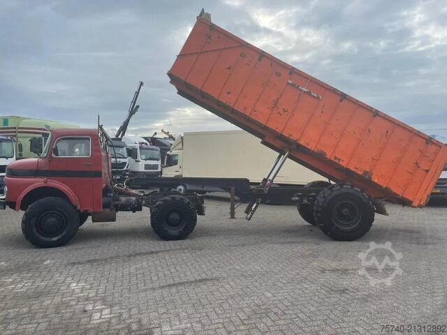 Kipper Mercedes-Benz 813 + Manual + Kipper + 4x4