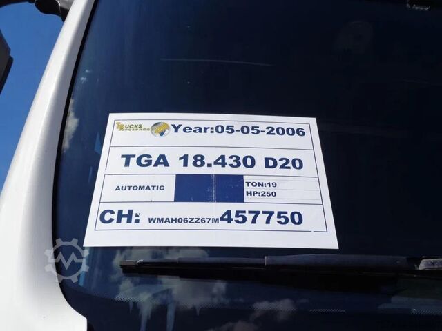 Camion cu macara MAN TGA 18.430 Effer 20600 24m + FLYJIB + winch + l...