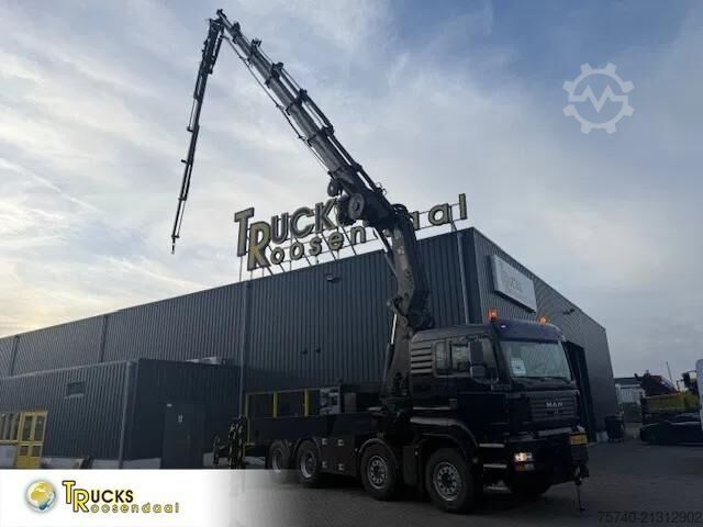 Tung belastning MAN TGA 41.430 + HIAB 800 6x + 5x JIB WINCH + 8X4 +...