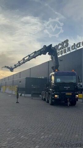 Tung belastning MAN TGA 41.430 + HIAB 800 6x + 5x JIB WINCH + 8X4 +...
