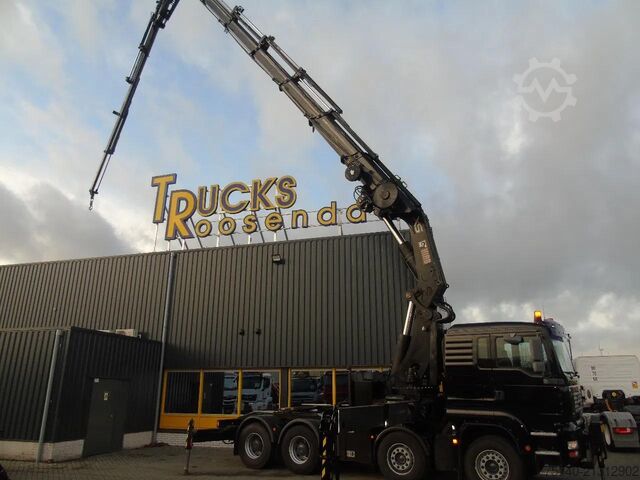Tung belastning MAN TGA 41.430 + HIAB 800 6x + 5x JIB WINCH + 8X4 +...