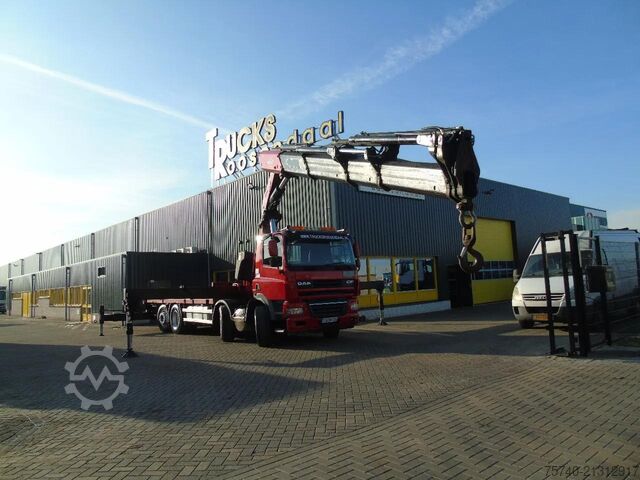 Kamion sa kranom DAF CF 85.510 + FASSI 80TON 6x + 8X2 + EURO 5 + REMOTE