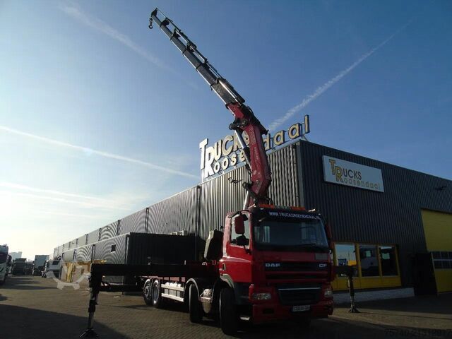 Autogru DAF CF 85.510 + FASSI 80TON 6x + 8X2 + EURO 5 + REMOTE