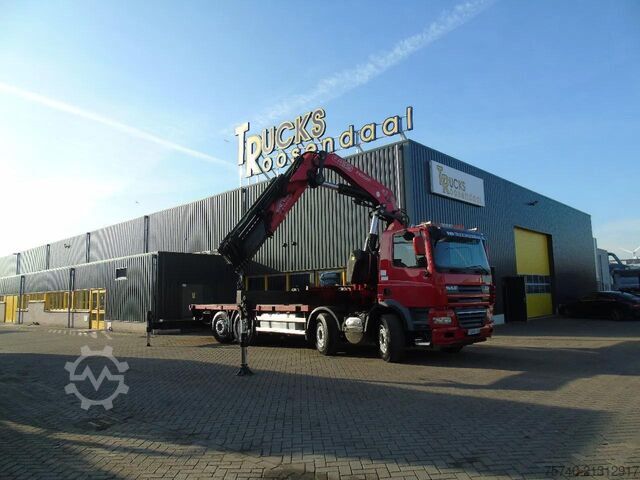 Autogru DAF CF 85.510 + FASSI 80TON 6x + 8X2 + EURO 5 + REMOTE