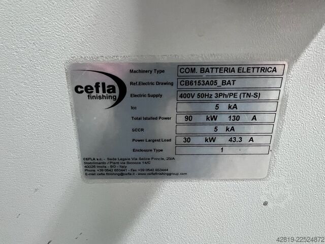 Suszarka Cefla SP-FEV, ECOGEL E4/5 + AQUADRY LA/5