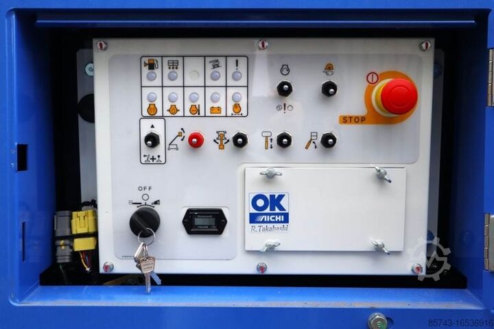 Teleskopik platform Aichi SR12CSM Diesel, Tracked Boomlift, 14.1m Working He