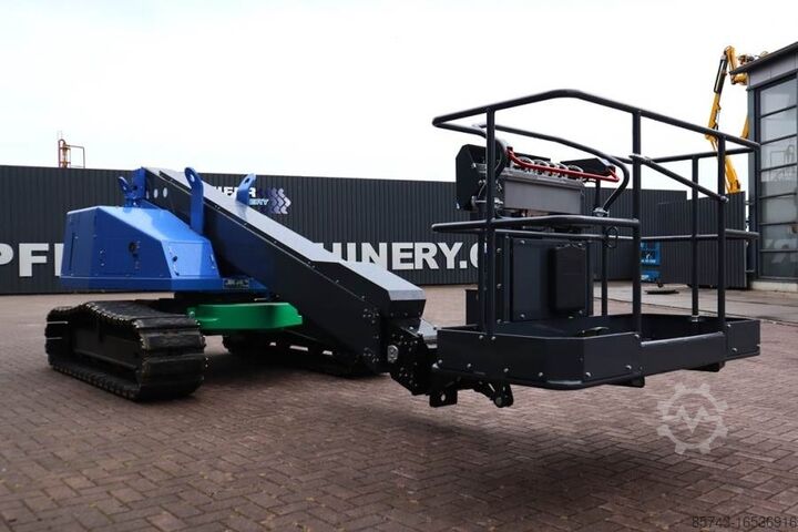 Teleskopik platform Aichi SR12CSM Diesel, Tracked Boomlift, 14.1m Working He