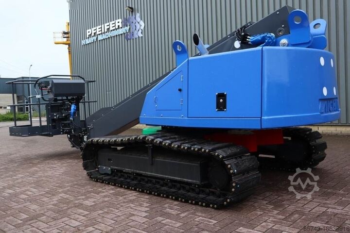 Teleskopik platform Aichi SR12CSM Diesel, Tracked Boomlift, 14.1m Working He