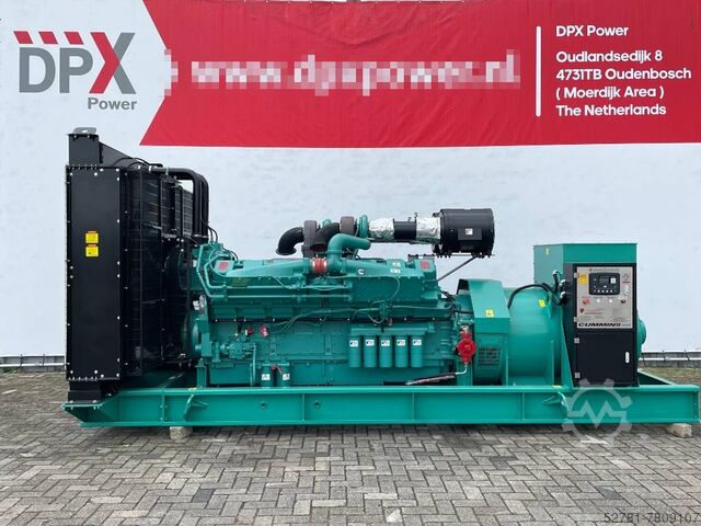 Cummins KTA50-G3 - Generator van 1,375 kVA - DPX-18818 