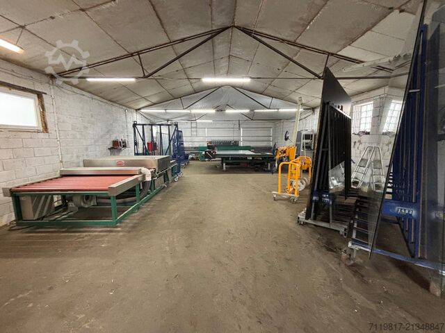 Équipement complet de traitement du verre Bottero Bottero 352 BCS, 110FC, 710C