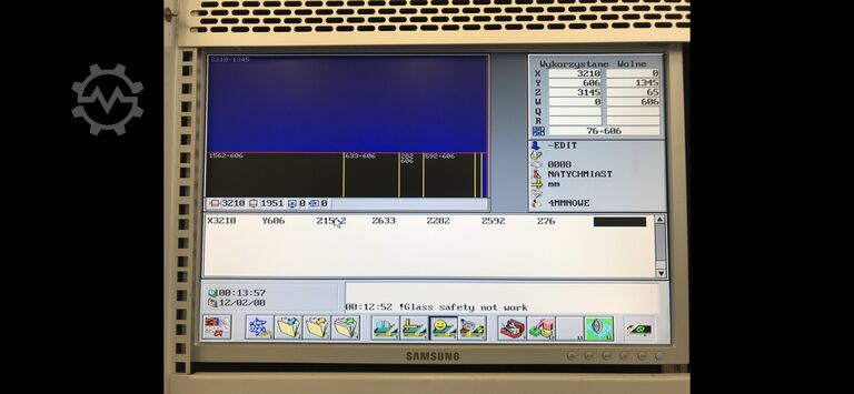Équipement complet de traitement du verre Bottero Bottero 352 BCS, 110FC, 710C