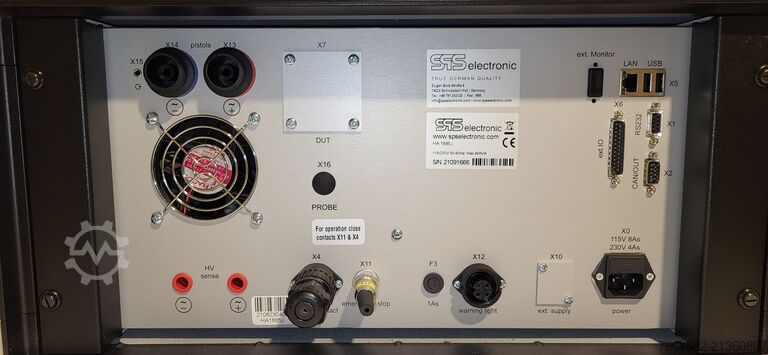 Yüksek gerilim test cihazı HA 1885 SPS electronic Hochspannungstester Serie HA 1885