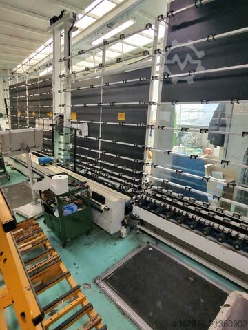 Machine voor het maken van isolatieglas Forel Gas line